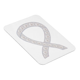 Pearl Ribbon Lung Magnete