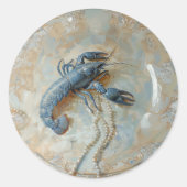 Pearl - Round Stickers for Stationery (Vorderseite)