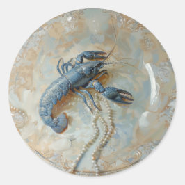 Pearl - Round Stickers for Stationery