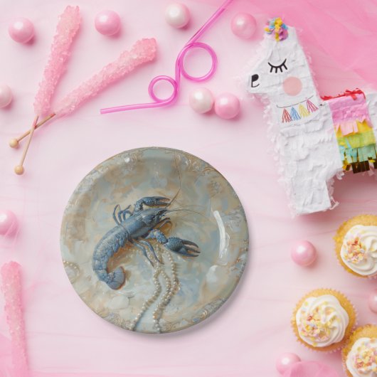 Pearl - Rundpapier-Teller Pappteller (Party)