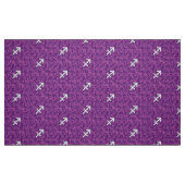Pearl Sagittarius Zodiac Sign Fuchsia Digitale Cam Stoff (Fat Quarter (45,7 x 55,9 cm))