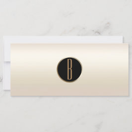 Pearl Shimmer Gold Glam Monogram Gift Certificate