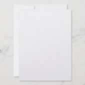 Pearl Shimmer Hochzeit Minimalistisch modern Save The Date (Rückseite)