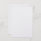 Pearl Shimmer Paper Flat Wedding Danke Karte (Vorne/Hinten)