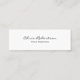 Pearl Slim Modern Trendy Charming Business Card Mini Visitenkarte