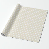 Pearl Small Polka Dots Geschenkpapier (Ungerollt)