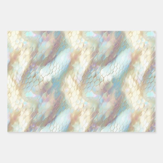 Pearl Snake Geschenkpapier Set (Vorderseite)