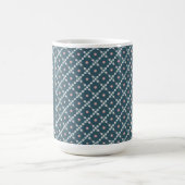 Pearl Squares Muster Kaffeetasse (Mittel)