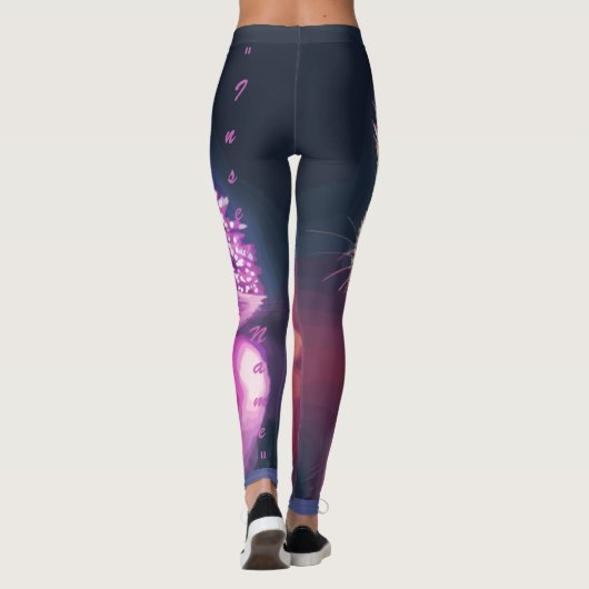 Pearl the Igel Leggings (Rückseite)