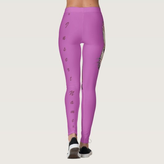 Pearl the Igel Leggings (Rückseite)