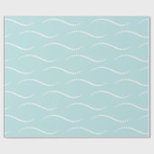 Pearl Waves Geschenkpapier (Flach)