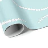 Pearl Waves Geschenkpapier (Rolleneckpunkt)