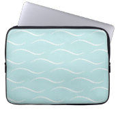 Pearl Waves Laptopschutzhülle (Vorderseite)
