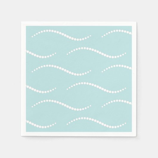 Pearl Waves Serviette (Vorderseite)