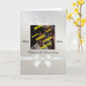 Pearl Wedding Jubiläum Karte (Gelbe Blume)