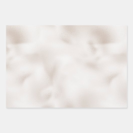 Pearl White Christmas Geschenkpapier Set (Vorderseite)