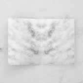 Pearl White Gold Glitzer Sparkle Stars Karte (Innenseite)