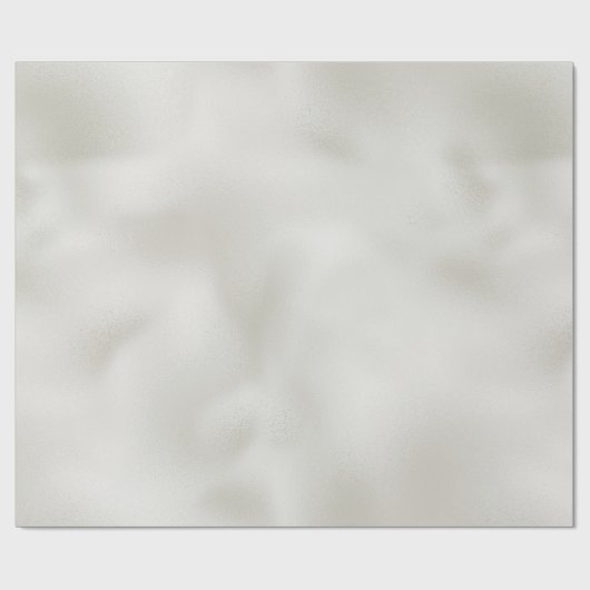 Pearl White Luxe   Geschenkpapier (Flach)