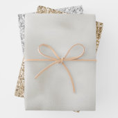 Pearl White Luxe    Geschenkpapier Set (Beispiel)
