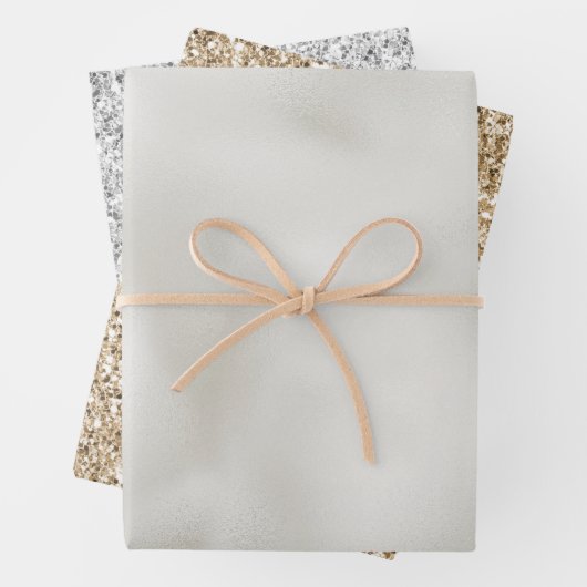 Pearl White Luxe Geschenkpapier Set (Beispiel)