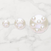 Pearl zum 30. Hochzeitstag Konfetti (Vorderseiten)