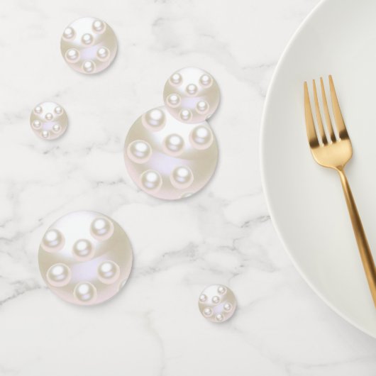 Pearl zum 30. Hochzeitstag Konfetti (Gruppe)