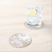 Pearl zum 30. Hochzeitstag Untersetzer (Vor Ort)