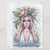 Pearla Fantasy Nymph Mermaid Art Card (Vorderseite)