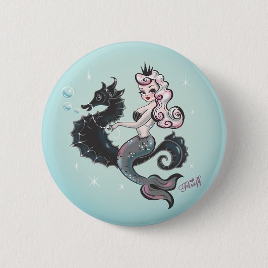 Pearla Mermaid Button von Fluff (Vorderseite)