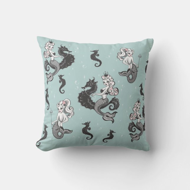 Pearla Mermaid Pillow von Fluff Kissen (Vorderseite)