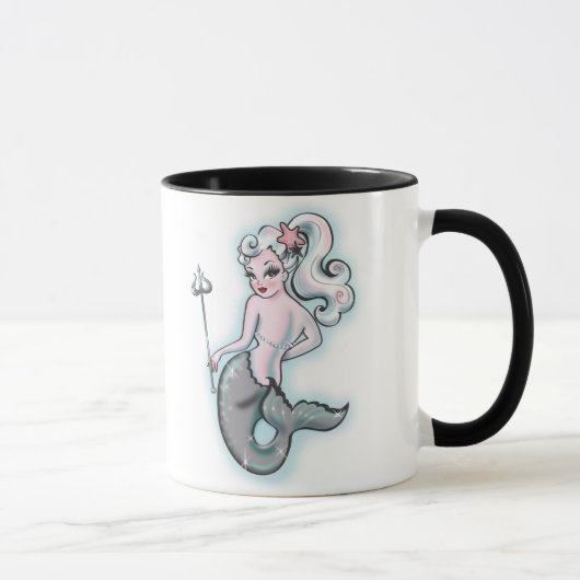 Pearla Mermaid Tasse 2 von Fluff (Rechts)