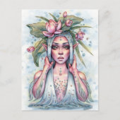 Pearla Water Nymph Postkarte (Vorderseite)