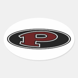 Pearland Öler-Logo-Aufkleber Ovaler Aufkleber