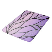 Pearlescent Lila Creative Verlass Pattern Badematte (Schrägansicht)