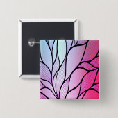Pearlescent Lila Creative Verlass Pattern Button (Vorne & Hinten)