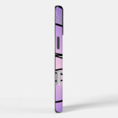 Pearlescent Lila Creative Verlass Pattern Case-Mate iPhone Hülle (Rückseite / Rechts)