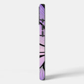 Pearlescent Lila Creative Verlass Pattern Case-Mate iPhone Hülle (Rückseite / Links)