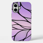 Pearlescent Lila Creative Verlass Pattern Case-Mate iPhone Hülle (Rückseite)