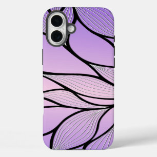 Pearlescent Lila Creative Verlass Pattern iPhone 16 Plus Hülle