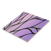 Pearlescent Lila Creative Verlass Pattern Fliese (Seite)