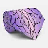 Pearlescent Lila Creative Verlass Pattern Krawatte (Gerollt)