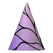 Pearlescent Lila Creative Verlass Pattern Partyhütchen (Links)