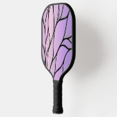 Pearlescent Lila Creative Verlass Pattern Pickleball Schläger (Links)