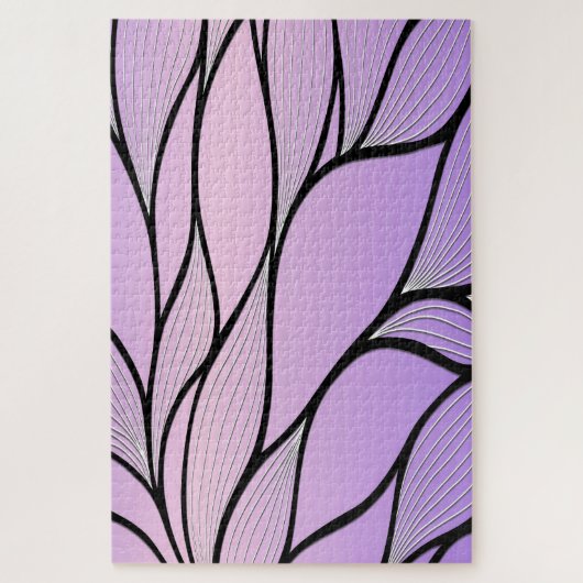 Pearlescent Lila Creative Verlass Pattern Puzzle (Vertikal)