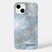 Pearlescent Marble Stone Case-Mate iPhone Hülle (Rückseite)