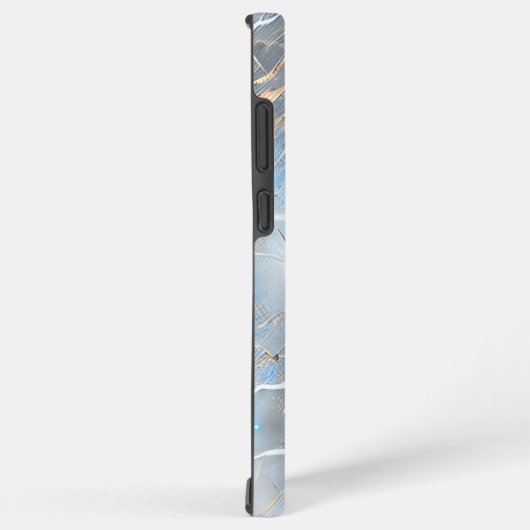 Pearlescent Marble Stone Samsung Galaxy Hülle (Rechte Seite)