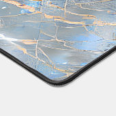 Pearlescent Marble Stone Schreibtischunterlage (Ecke)