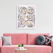 Pearlescent Oyster Art Canvas Wall Art Decor  Leinwanddruck (Insitu (Wohnzimmer))