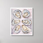 Pearlescent Oyster Art Canvas Wall Art Decor  Leinwanddruck (Vorderseite)