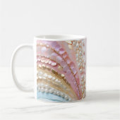 Pearlescent Painted Pearls Shells  Kaffeetasse (Links)